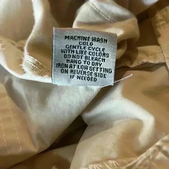 Faded Rose Essentials Cargo Cream Tan Pants size XL extra large - Picture 9 of 9